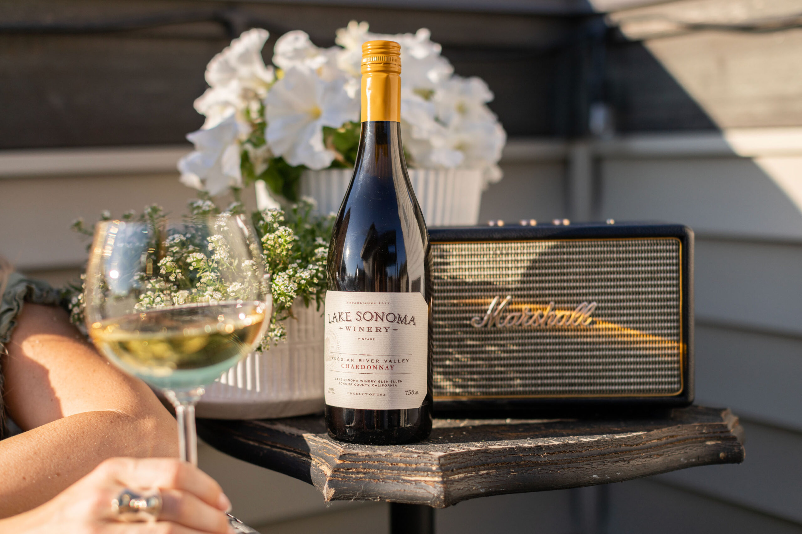 Lake Sonoma Russian River Chardonnay bottle shot