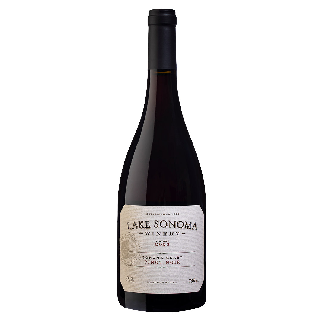 Lake Sonoma Pinot Noir Sonoma Coast Bottle Shot